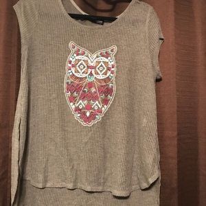 EUC XL Almost famous, sheer, owl , high- low too